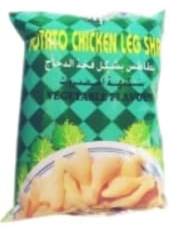زمزم شيكن ستيكس شيبس بالخضار – مقرمش بطعم الدجاج والخضروات – عبوة 12 كيس - Image 1