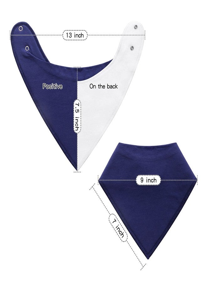 Little tots Baby Bandana Drool Bibs for Boys, Girls, Baby Unisex Cotton Bibs 10 Pack Soft and Absorbent (Gentle world) - Image 2