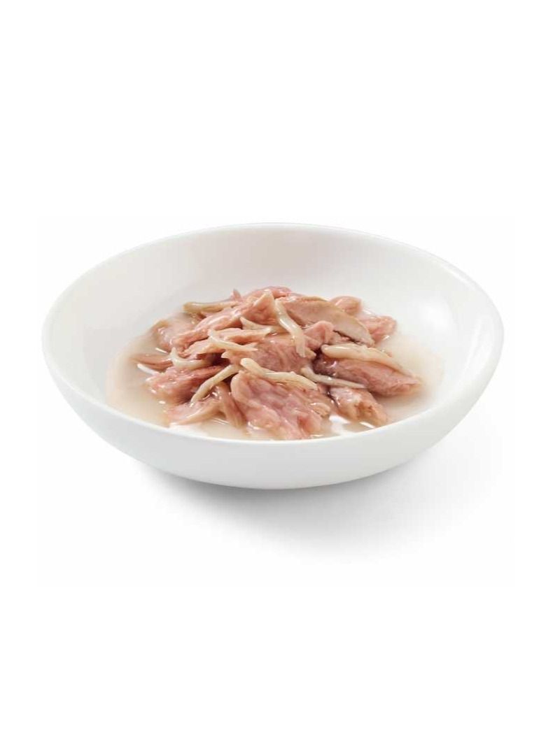 Schesir Cat Can Broth-Wet Food Tuna With Whitebait 70 g  - Image 3