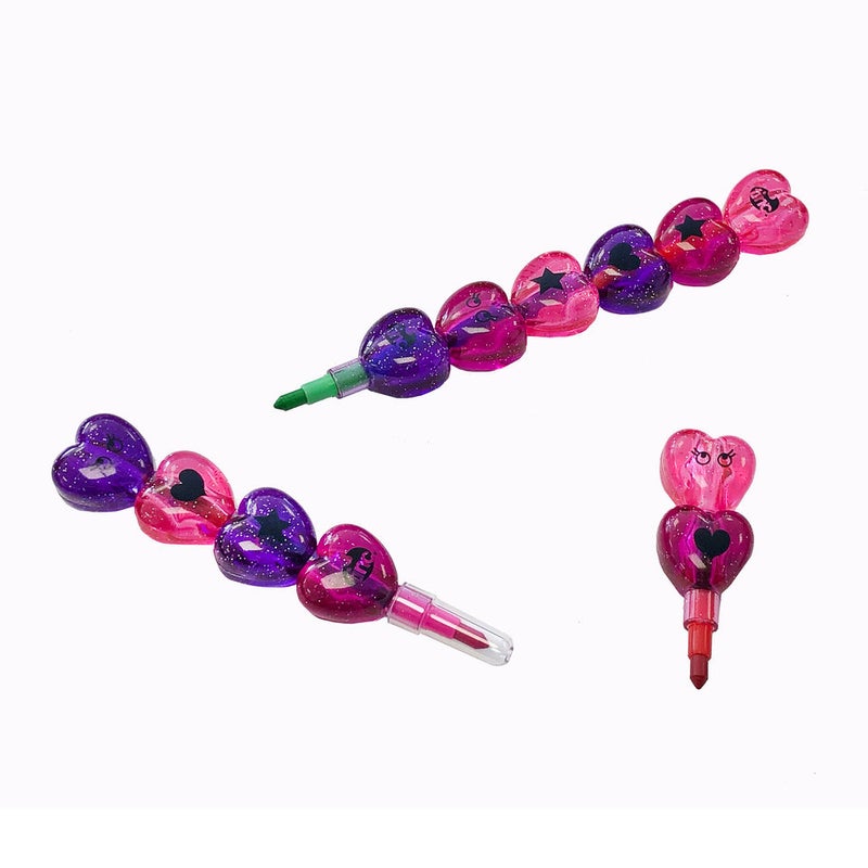 Tinc Stacking Crayon - Heart Hscrynmu