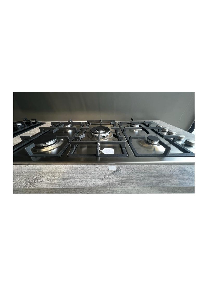 N.C N.C  Stove 90 cm 5 gas burners self ignition  full safety  heavy iron  Italian side switches  - Image 5