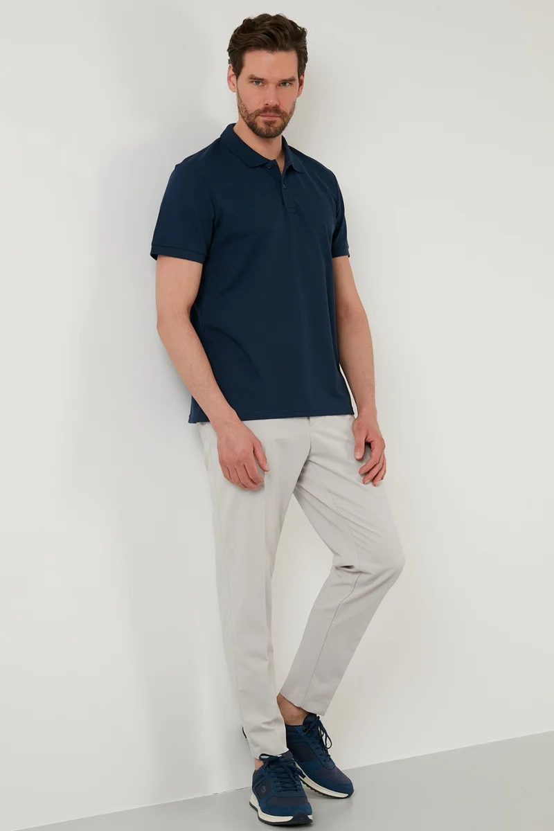 Buratti Regular Fit Cotton Buttoned Polo T Shirt Men's Polo 5902326
