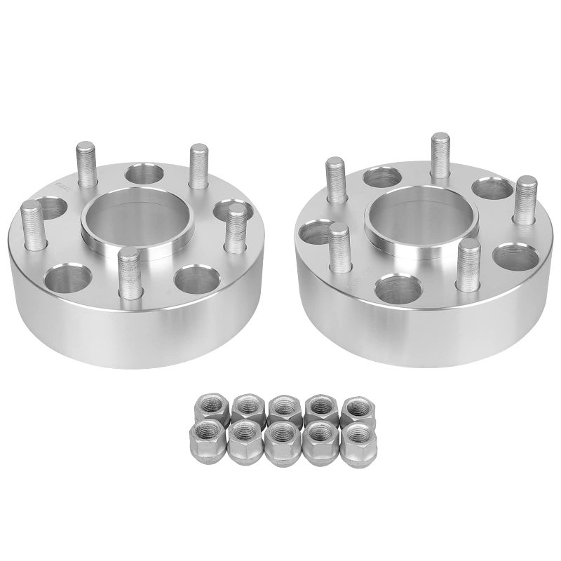 BRTEC 2 Wheel Spacers 5x55 to 5x55 Hubcentric Spacers Adapter 778mm Hub Bore M14X15 Studs Compatible for 20122020 Ram 1500 2WD 4WD 2 pcs