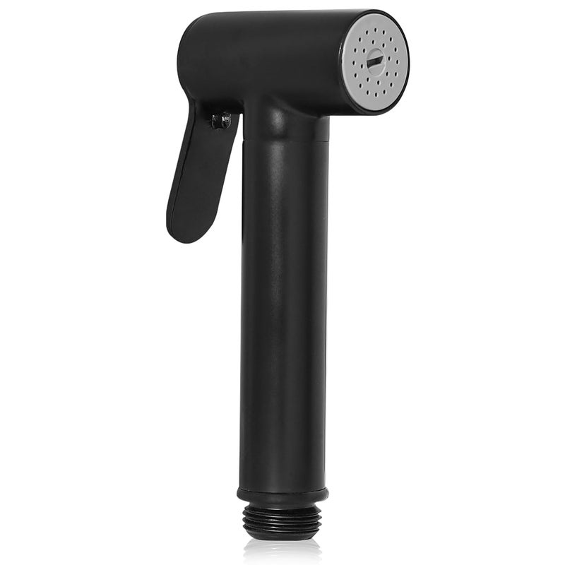 PIXELPACE Brass Health Faucet Set for BathroomBlack Jet Spray for Toilet Shower Faucet Ultra Flexible Shower Hose Jet Spray for ToiletAdjustable Water Pressure Control Wash Diaper Cloth - Image 1