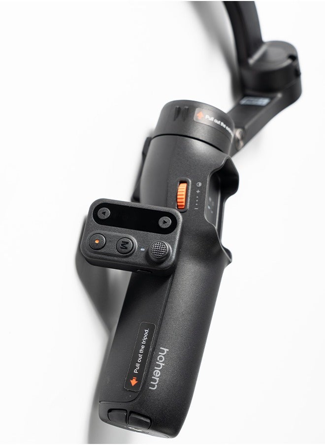 hohem - hohem iSteady X3 Gimbal Stabilizer for Smartphone, 3-Axis Phone Gimbal with  Magnetic Fill Light, Gimbal Stabilizer for iPhone & Android, Phone Stabilizer for Video Recording - Image 1