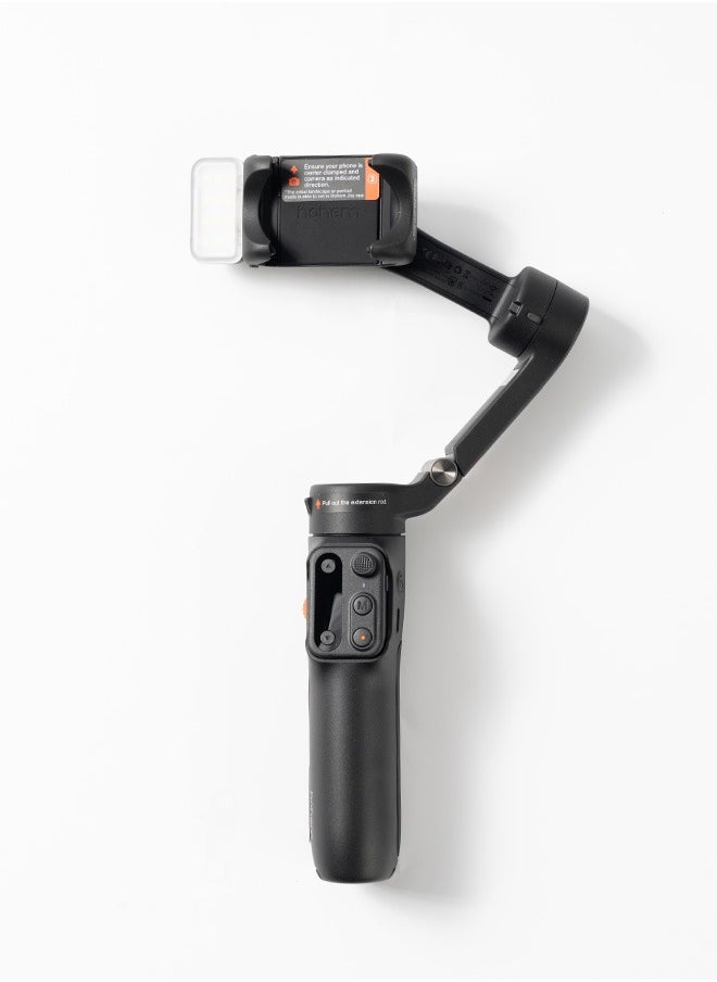 hohem - hohem iSteady X3 Gimbal Stabilizer for Smartphone, 3-Axis Phone Gimbal with  Magnetic Fill Light, Gimbal Stabilizer for iPhone & Android, Phone Stabilizer for Video Recording - Image 1