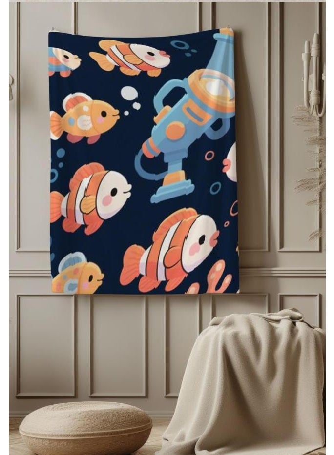 general Children's or student cartoon flannel thin blanket (warm and comfortable, suitable for sleep, games) 100cm*150cm - 354 - Image 5