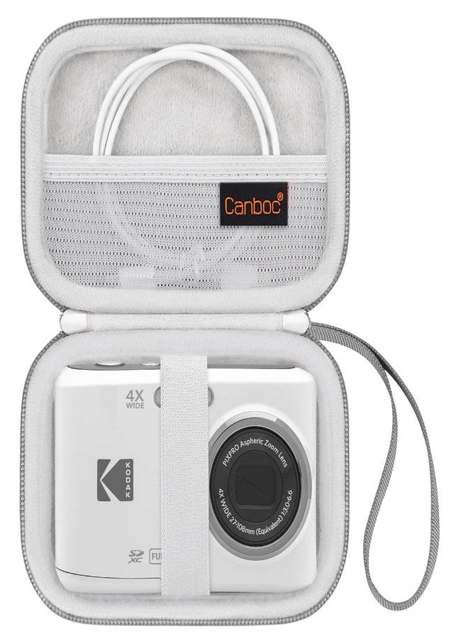 Canboc Kodak PixPro Digital Camera Case FZ55 / FZ45 / FZ43 / FZ53 16MP, Video Recording Camera Bag, Black - Image 1