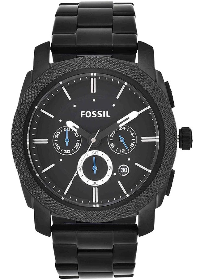 FOSSIL Persestone movement Chronograph stainless steel watch - Black -FS4552  - Image 1