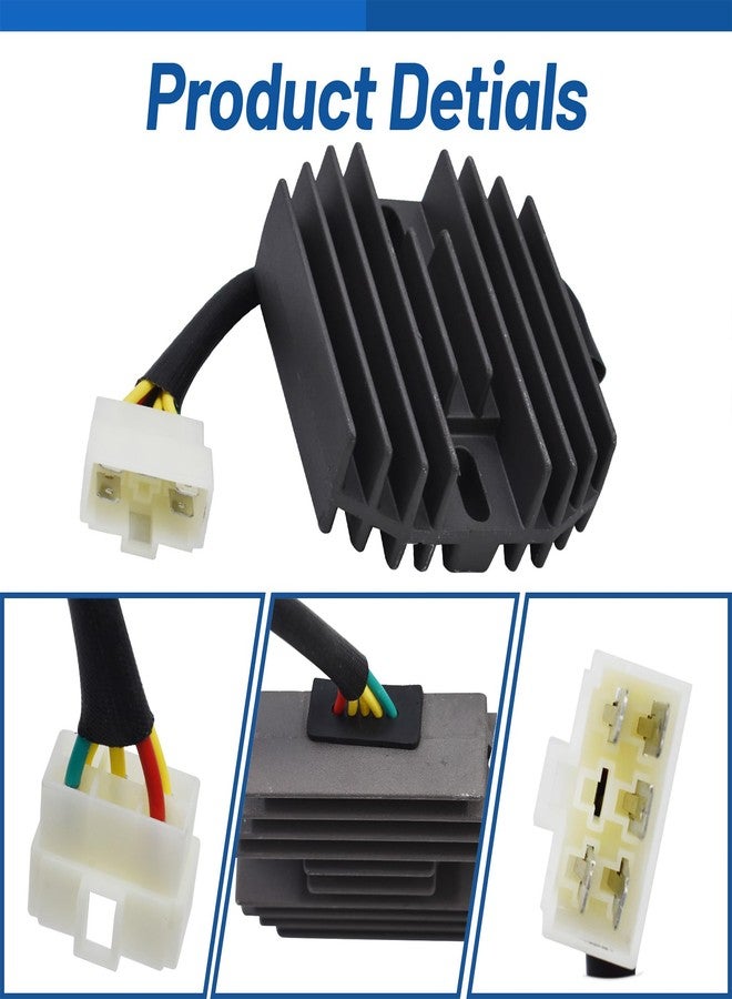 WFLNHB Motorcycle Regulator Rectifier Fit for Suzuki Hayabusa GSX1300R GSX 1300 R 2007 2006 2005 2004 2003 2002 2001 2000 1999 - Image 3