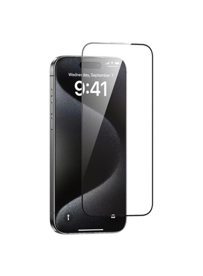 واقي شاشة لموبايل آيفون 13 (iPhone 13) مضاد للكسر و الخدش و بوضوح عالي HD, حماية قصوى للشاشة من الخدوش والكسر - Image 1