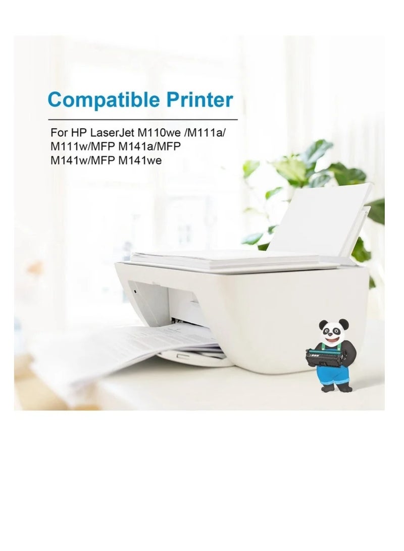 ASTA 150A W1500A With Chip Toner Cartridge Replacement Compatible For HP LaserJet M111 M111a M111w MFP M141a M141w M141we Printer Black 1500A W1500 Printing