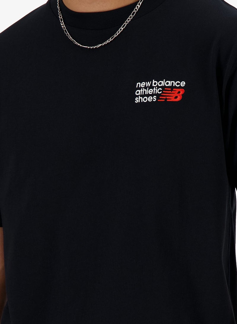 New Balance Athletics Relaxed  Logo T-Shirt - Image 4