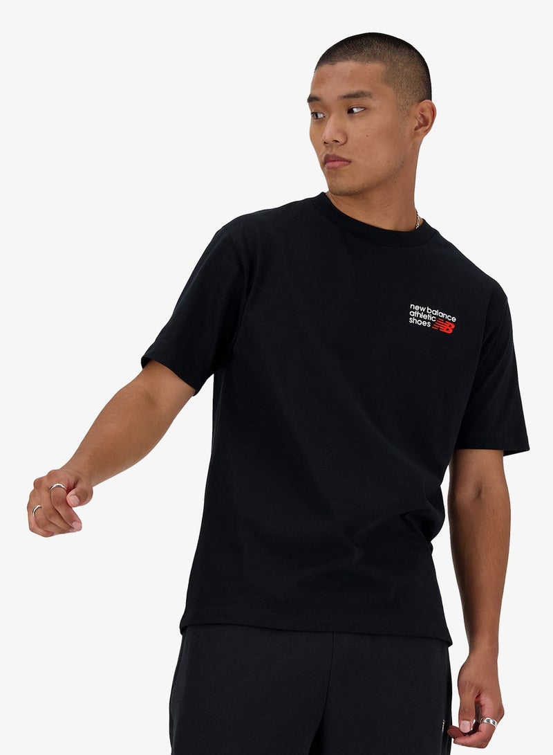 New Balance Athletics Relaxed  Logo T-Shirt - Image 5