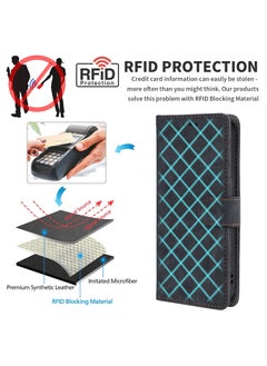 Fankalo Phone Case for Infinix Smart 9/ Infinix Hot 50i with RFID Security Protection Flip PU Leather Wallet Case with Card Holder Shockproof Protective Cover  - Image 2