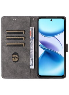 Fankalo Phone Case for Infinix Smart 9/ Infinix Hot 50i with RFID Security Protection Flip PU Leather Wallet Case with Card Holder Shockproof Protective Cover  - Image 3