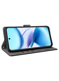 Fankalo Phone Case for Infinix Smart 9/ Infinix Hot 50i with RFID Security Protection Flip PU Leather Wallet Case with Card Holder Shockproof Protective Cover  - Image 4