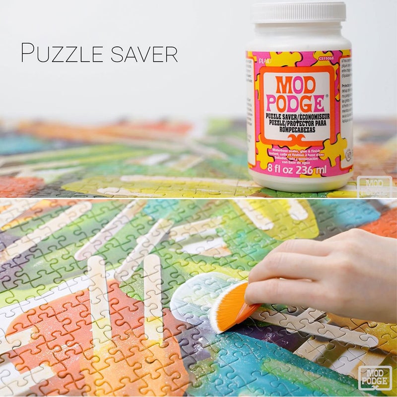 Mod Podge Mod Podge Puzzle Saver (8-Ounce), CS15068, White - Image 3