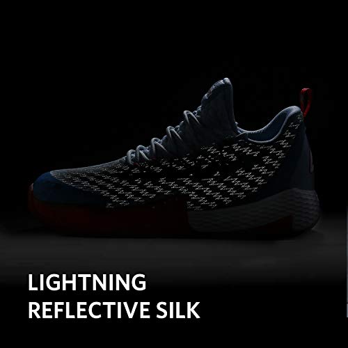 PEAK Men's Basketball Shoes Lightning Sport Shoes for Basketball, Running, Walking Sky Blue - Image 5