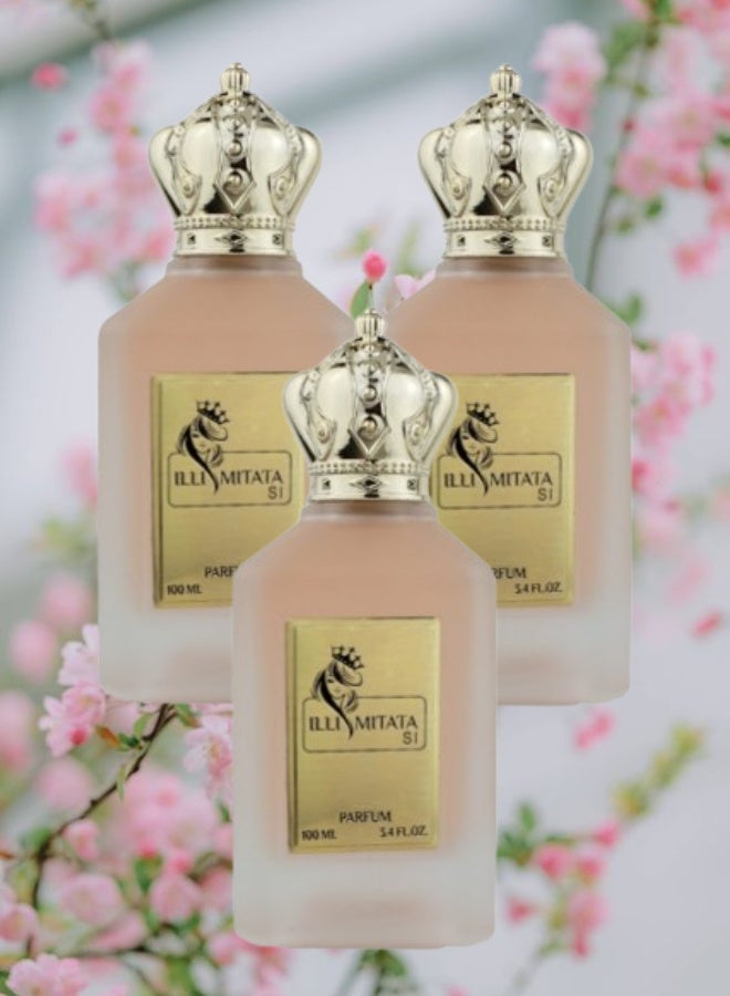 BL 3 Pieces illimitata Si Perfume 100ML - Image 1