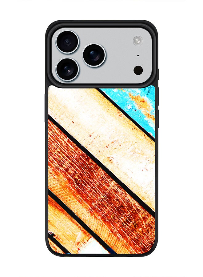 Stylizedd iPhone 17 Pro Max Case, [Compatible with MagSafe] Slim Magnetic cover Phone Case iPhone 17 Pro Max -Wooden Pier - Image 1