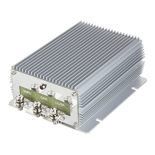 uxcell Voltage Converter Regulator DC 24V to DC 12V 60A 720W Truck Power Transformer - Image 1
