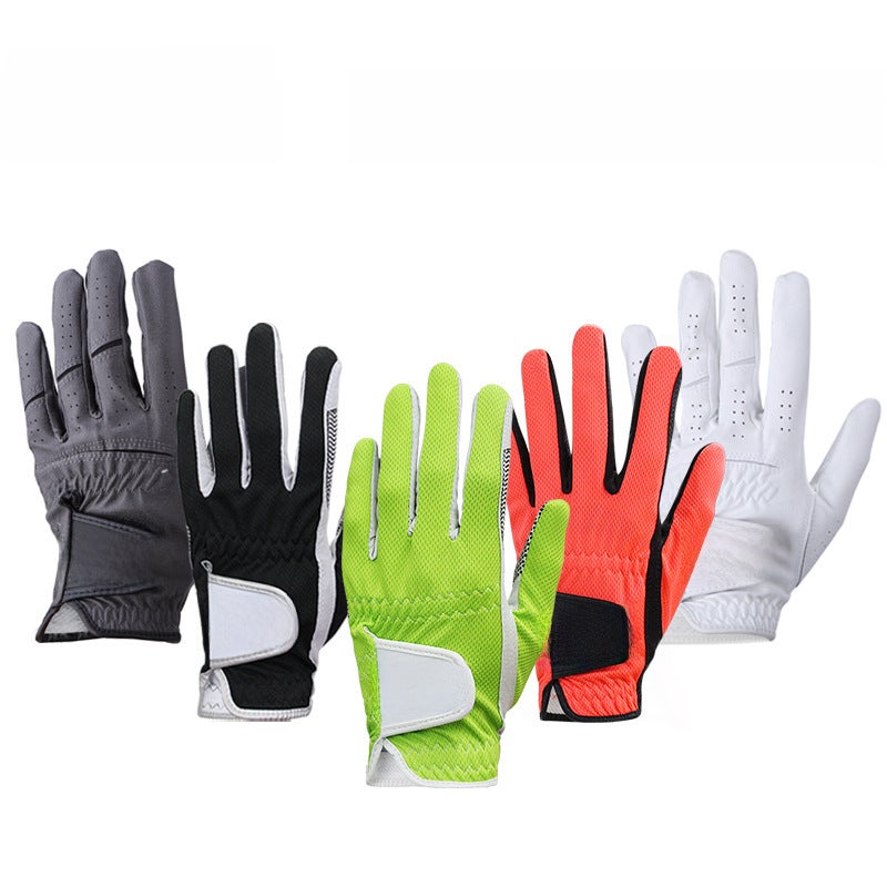 Generic Efunist Mens Golf Glove Breathable Anti-Slip Sport 25 yards 