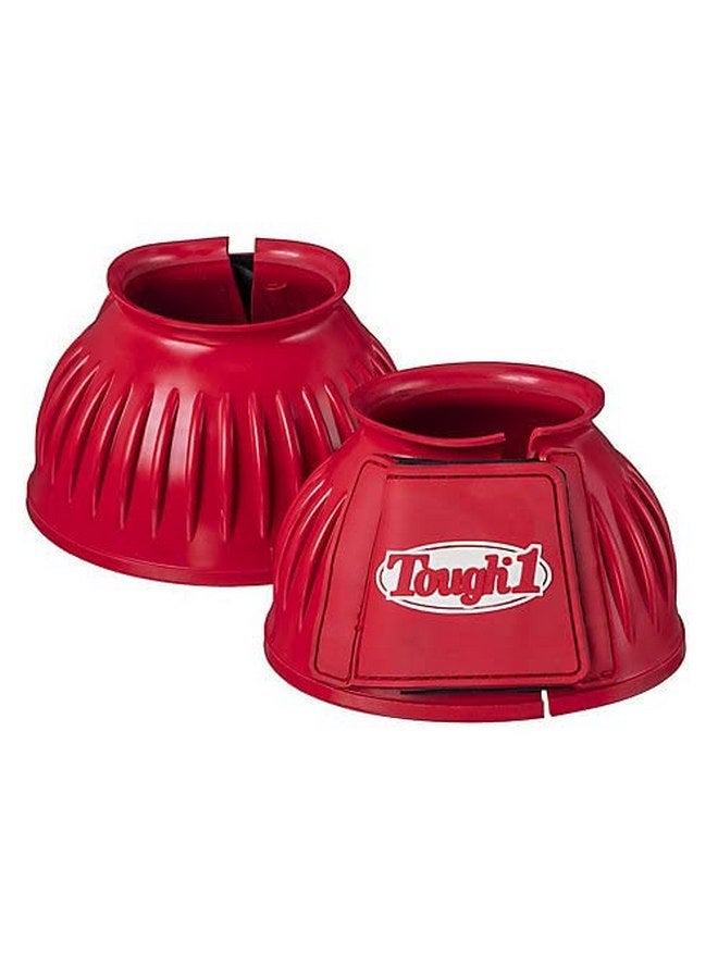 تاف 1 حذاء Tough 1 شديد التحمل بقفل مزدوج مقاس M باللون الأحمر