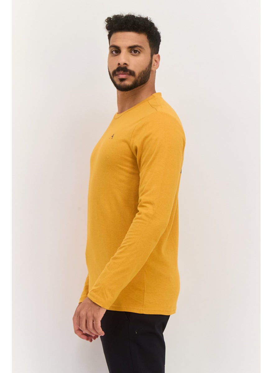 Men Sportswear Fit Long Sleeves Outdoor T-Shirt, Orange - pzsku/Z7E901E2BC264EC8B8104Z/45/_/1737642043/98a7fdba-e4d1-49b4-a8fe-541dbcabafb2