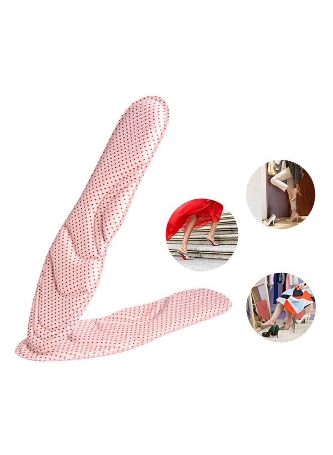 Eleft العلامة التجارية الحائزة على الجوائز Eleft High Heels Companion 2 نعل داخلي لتخفيف الآلام، المقاسات 35-40، Cut Pink Dots - Image 5