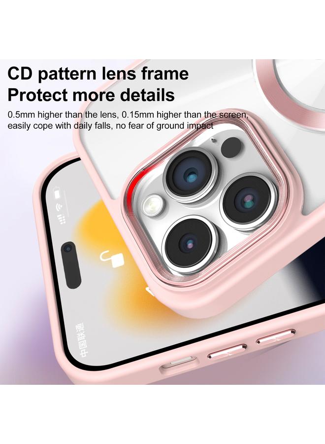 S-TOP Case For iPhone 16 Pro Glaring CD Texture MagSafe Phone Case - Image 5