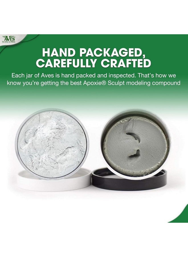 Aves Apoxie Sculpt - 2 Part Modeling Compound (A & B) - 4 Pound, White/Stone White - Image 2