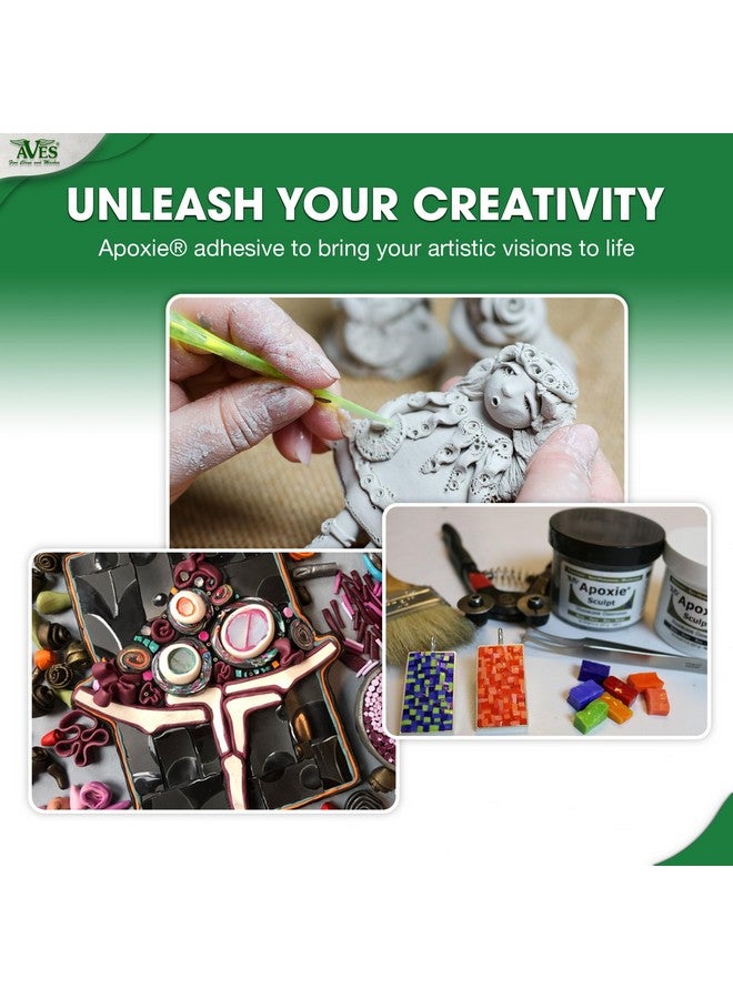 Aves Apoxie Sculpt - 2 Part Modeling Compound (A & B) - 4 Pound, White/Stone White - Image 3