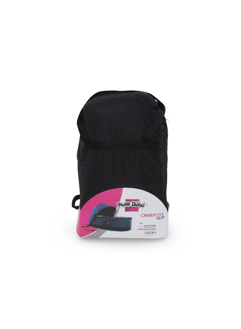 Petit Bebe Max Carrycot – Black - Image 1