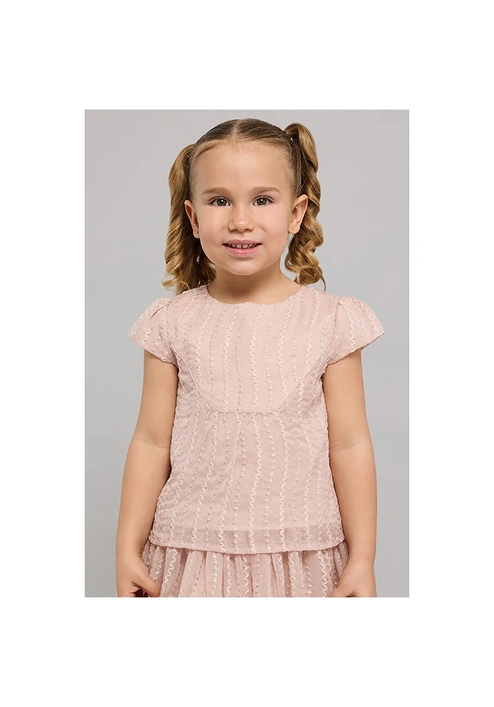 أر أند بي Embroiderd Top and Skirt Set