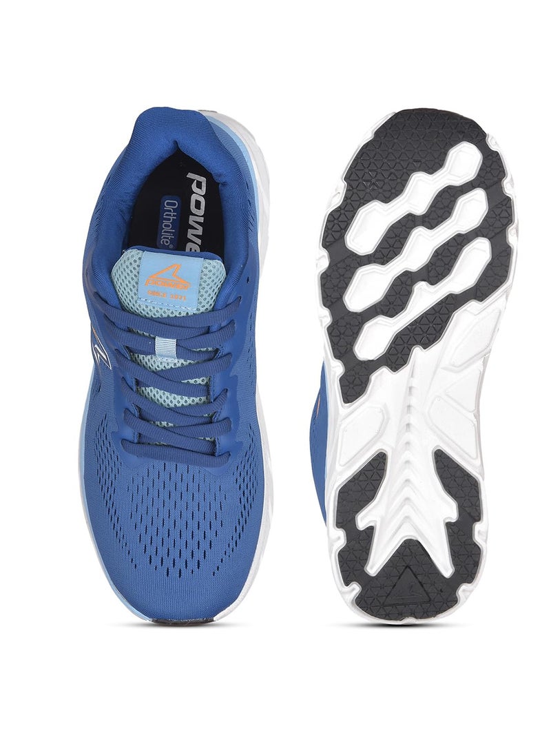 Power Men's Oxford Sports Shoes - Blue (8Uk) - Image 4