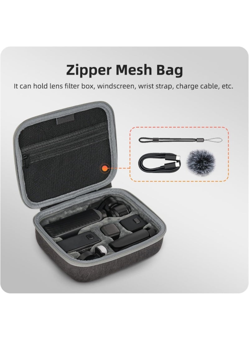 Carrying Case for DJI Osmo Pocket 4, Portable Storage Bag for DJI Pocket 4 /Pocket 3 Creator Combo Accessories - Image 4