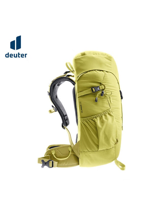 Deuter Mountaineering Backpack Children's Professional Outdoor Hiking Climbing Travel Adventure Daypack Bud Yellow - 22l - Image 2