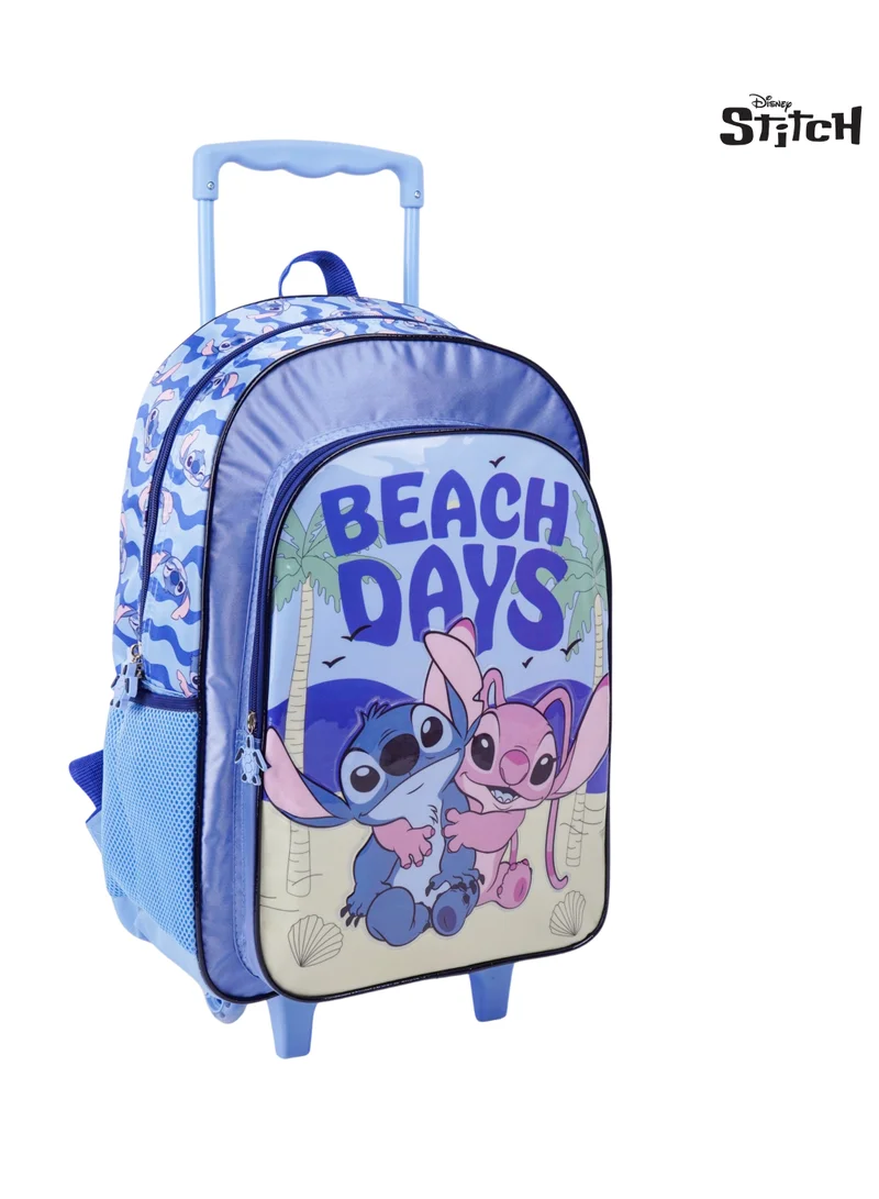 ديزني Disney Stitch Floating Stitch 5in1 Trolley Box Set 18" I Trolley I Lunch Bag I Water Bottle I Pencil Case I Lunch Box I Packaging