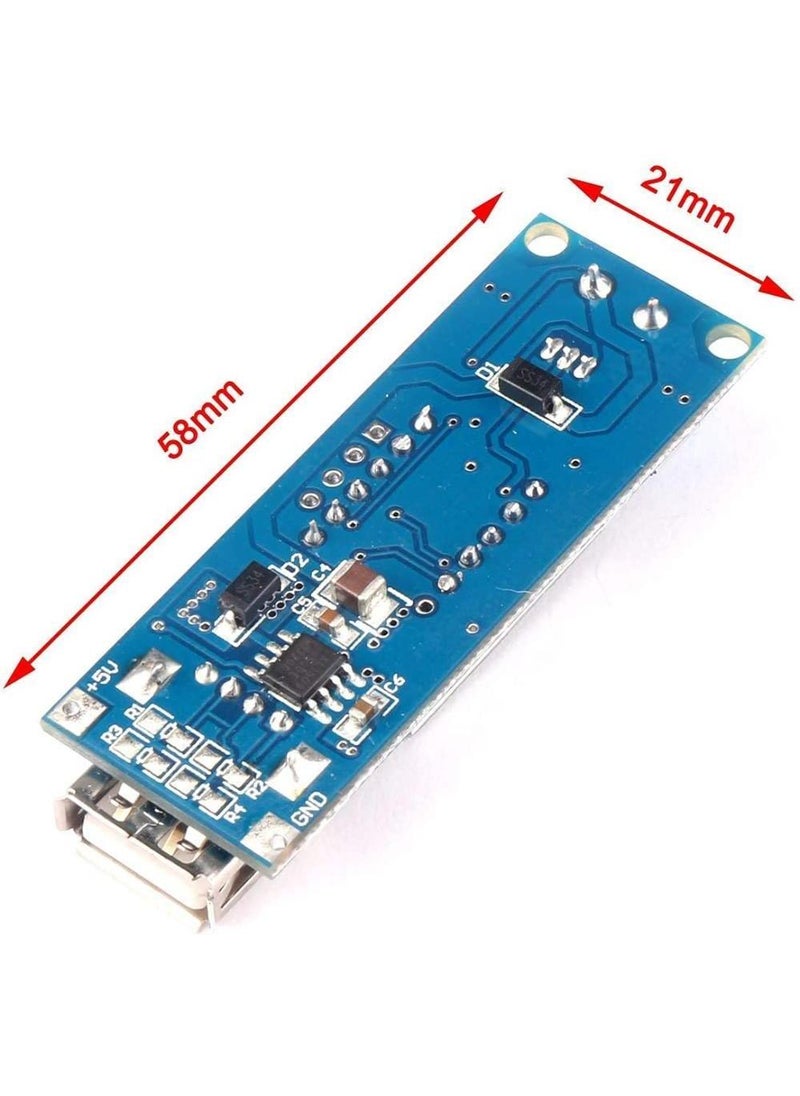 Generic - DC-DC Step Down Buck Converter 2A USB With Voltmeter (4.5-40Vdc to Fixed Output 5V) - Image 1