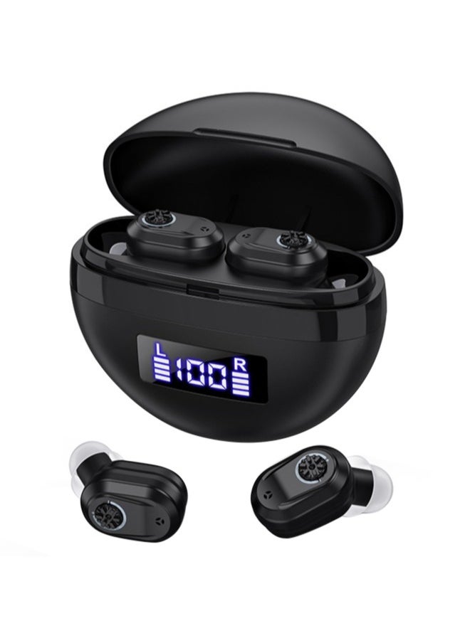 chiteng Rechargeable Hearing Aids For Seniors with Noise Cancelling and Volume Control,Hearing Amplifier for Adults Hearing Loss,In Ear Digital Hearing Aids With Charging Case  - Image 1