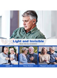 chiteng Rechargeable Hearing Aids For Seniors with Noise Cancelling and Volume Control,Hearing Amplifier for Adults Hearing Loss,In Ear Digital Hearing Aids With Charging Case  - Image 2