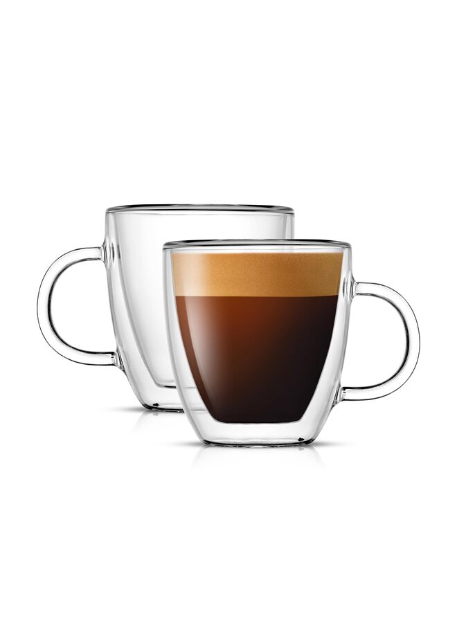 أكواب إسبريسو معزولة بجدار مزدوج (8.5 أونصة) - Image 1