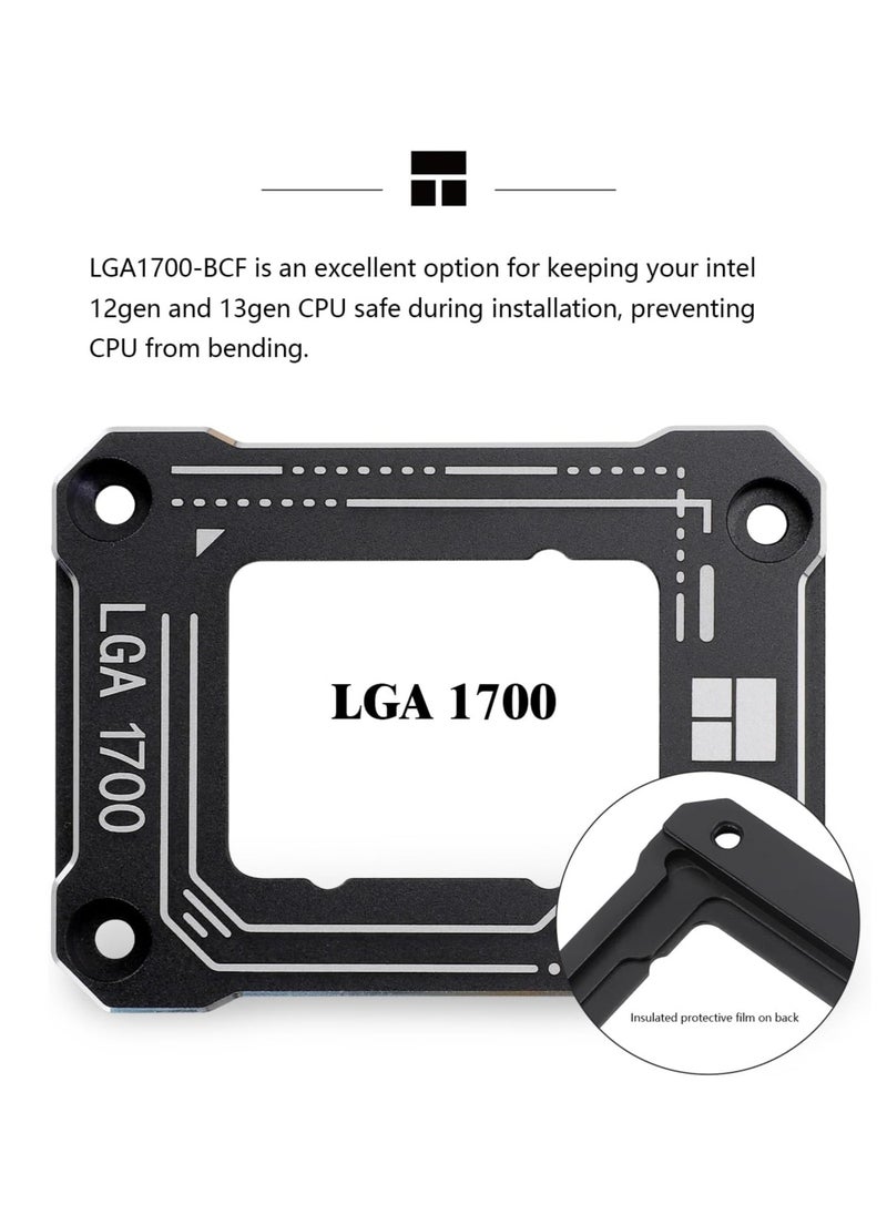 Thermalright Thermalright LGA1700-BCF Black 12/13 Generation Intel CPU Fixer, 5.4cm x 7cm x 6mm, Air Cooled, Desktop Compatible  - Image 5