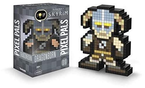PDP Pixel Pals The Elder Scrolls V Skyrim Dragonborn Collectible Lighted Figure 878036NADovahkiin - Image 1