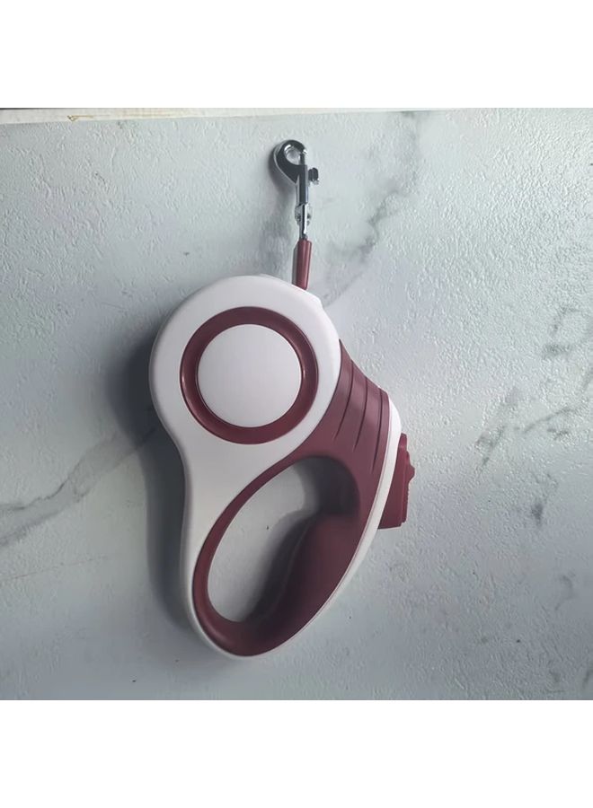 مقود أتوماتيكي أزرق قابل للسحب 3 أمتار حبل أتوماتيكي للكلب للمشي والسفر والتنزه في الهواء الطلق للكلاب الصغيرة هيكل خفيف وقوي للسير مع الحيوانات الأليفة - Image 4