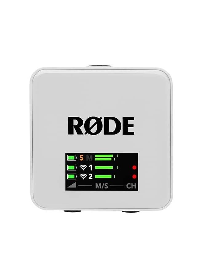 رود نظام ميكروفون لاسلكي مدمج Rode Wireless GO (الجيل الثالث)، أبيض WIGOGEN3 - Image 2