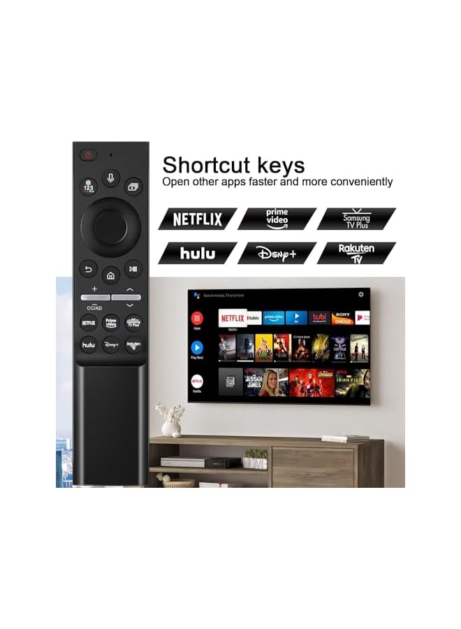 The Bros TV Remote Replacement Compatible With New Voice Remote for Samsung Smart TVs - Image 4