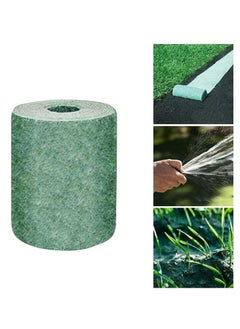 Generic Biodegradable Grass Seedling Mat, Year Round Green, Biodegradable Grass Seed Mat Rolls, Help Plant Growth and Germination Planting Mat, Heat Insulation, Moisturizing  - Image 1