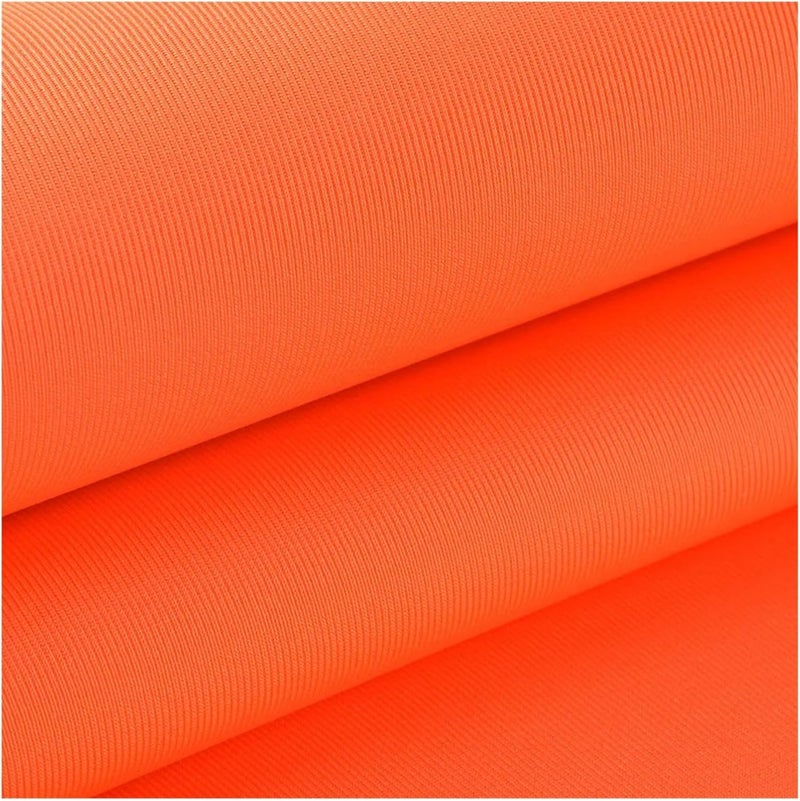 Orange with Black 2mm DIY Diving Impact Protection Stretch Neoprene Sewn Wetsuit Fabric, Waterproof(45cmx110cm) - Image 2